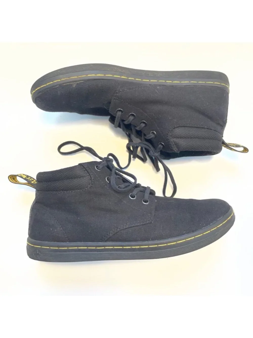 Dr. Marten's Women's Black Belmont Sneakers, Size 8